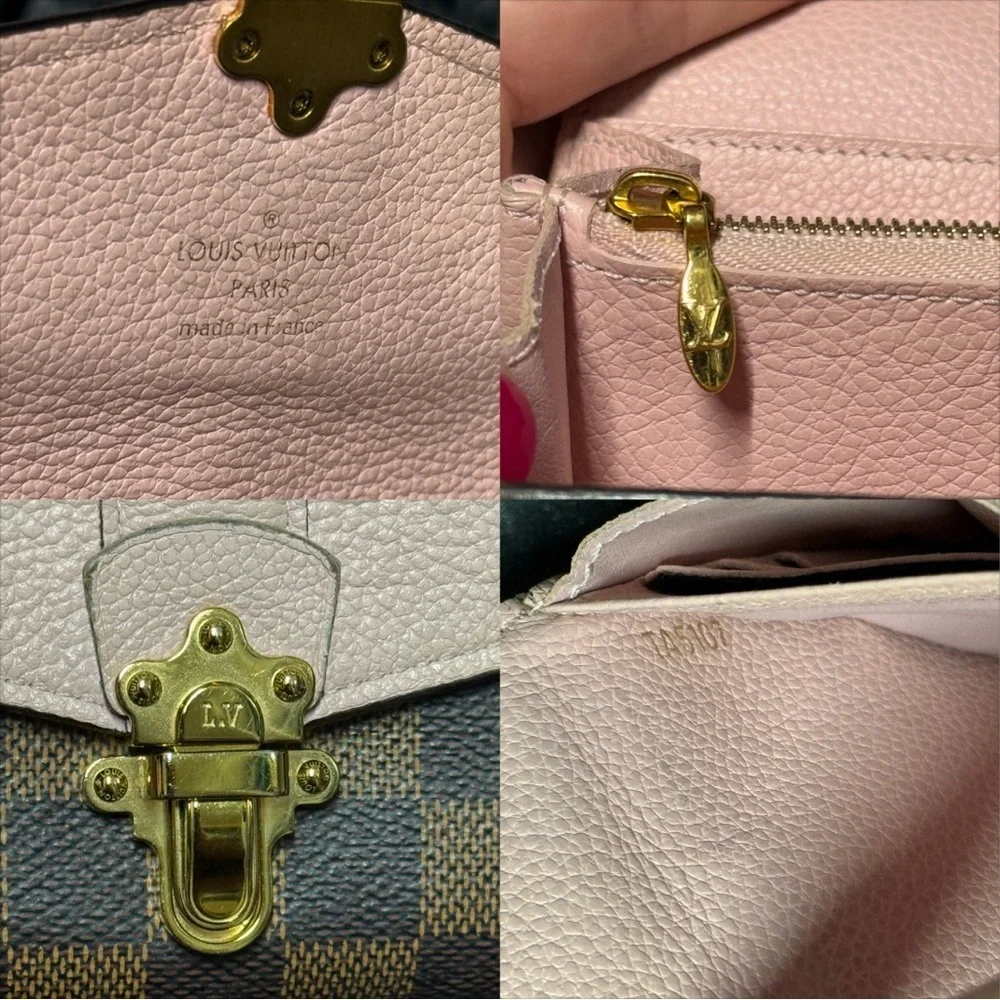 Louis Vuitton Portefeuille Clapton Long Wallet in Damier Ebene canvas